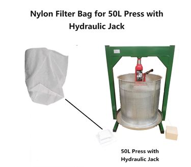Picture of Large Pot Liner/Filter Muslin bag for 50L Hydraulic Press
