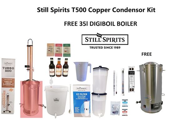 Picture of Still Spirits T500 Copper Condensor Kit - FREE 35L Digi boil Boiler