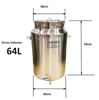 Picture of 64L Full stainless steel Fermenter/Storage Tank