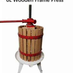 6L Manual press with wooden bucket(To be assembled)