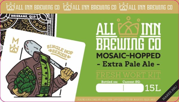 All-Inn Fresh Wort Kit - Mosaic Hop Extra Pale Ale