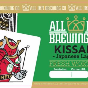 All-Inn Fresh Wort Kit - Kissaki Japanese Lager