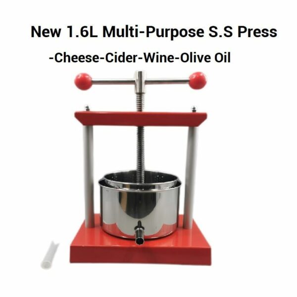 1.6L T Bar Stainless Steel Press