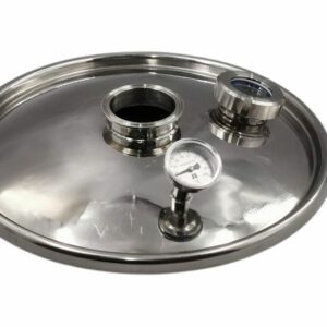 Heavy-duty Stainless Steel Lid for 65L Digi boiler with 3" fitting