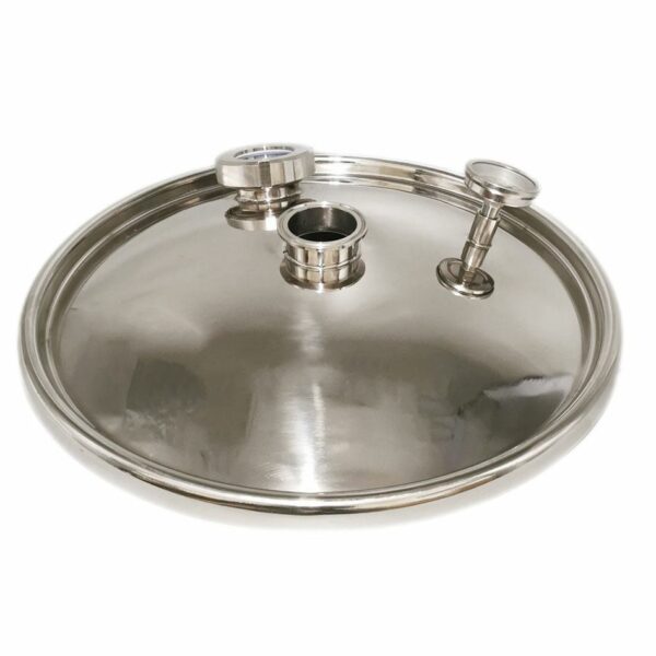 Heavy duty Stainless Steel Lid for 65L Digi boiler with 2" fitting