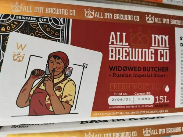 All-Inn Fresh Wort Kit -Widowed Imperial Stout Kit