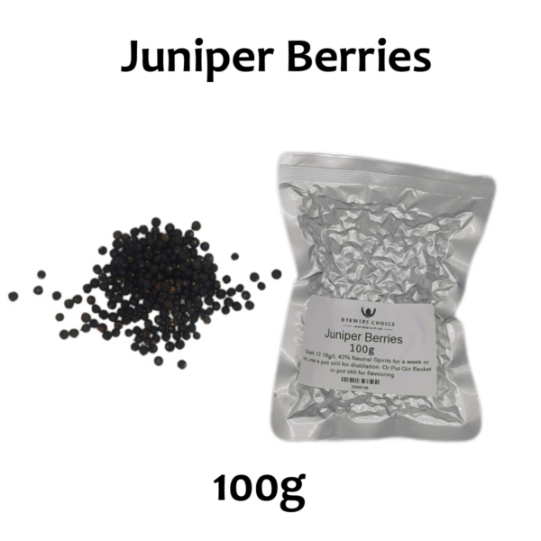 Gin Botanicals Juniper Berries 100g Pack