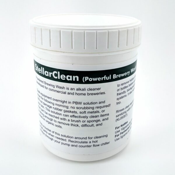 StellarClean PBW (Powerful Brewing Wash) - 1kg Jar