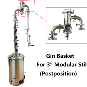 PostPosition 3" Gin Basket for Modular Still