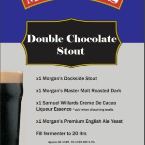 Morgans Recipe Kit - Double Chocolate Stout