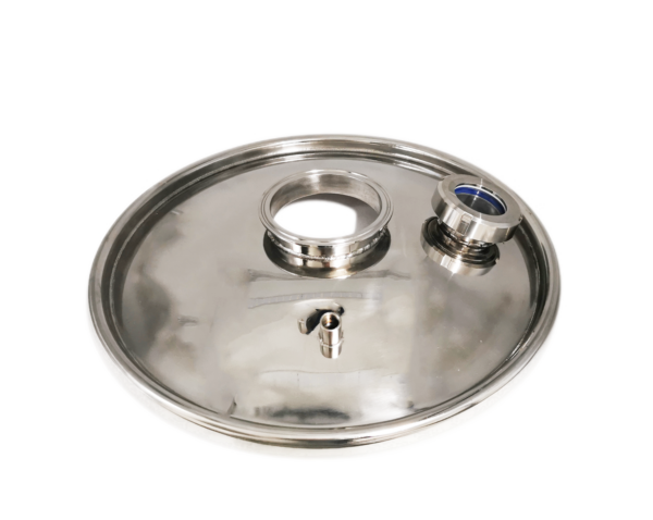 Heavy-duty Stainless Steel Lid for 65L Digi boiler with 4" fitting