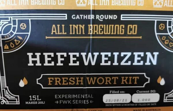 All-Inn Fresh Wort Kit - Hefeweiszen Beer Kit