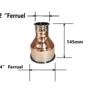 4"-2" Copper Tri-clover Reducer