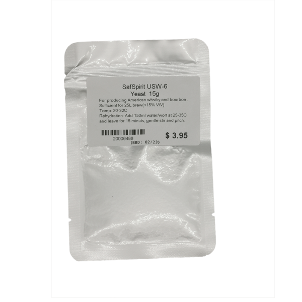 Repacked Fermentis Safspirit USW-6 Yeast 15g