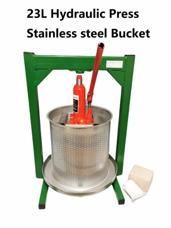 Heavy Duty 23L Stainless steel Hydraulic Press