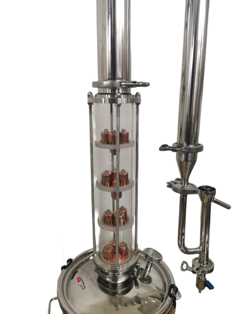 35L Stillmate 4 x 3" Crystal Clear Bubble Plate Still - Brewers Choice