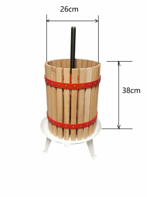 18L Wooden Frame Fruit Press (To be assembled)