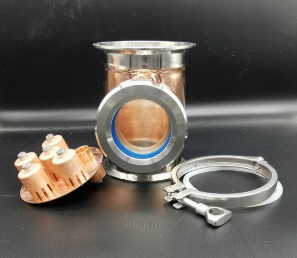 4 Inch Copper Tee Piece Set