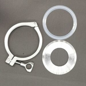 3" Triclover Cover Plate with 48mm Hole Kit