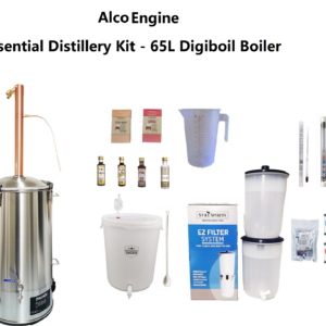 AlcoEngine Copper Reflux Condensor Distillery Kit -65L Digiboil boiler