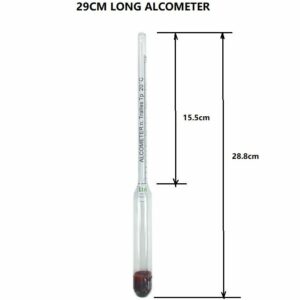 Long Alcometer 0 -100% scale -29cm long