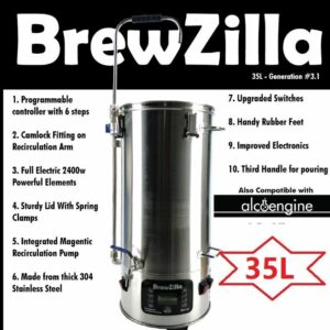 35L Brewzilla (Robobrew) All-In-One brewery G3.1