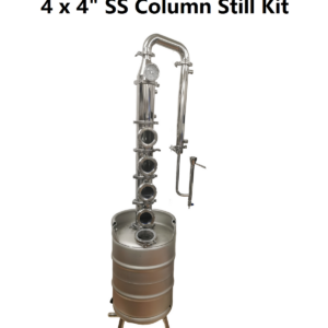 50L/240V/2x2400W 4 x 4" Plates Stainless Steel Distillery Temperature Controlled