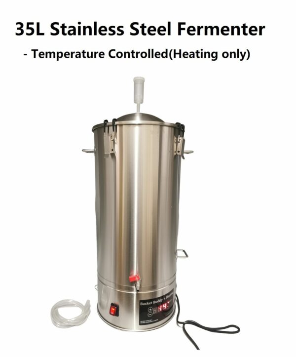 35L Temperature Controlled Stainless steel Fermenter