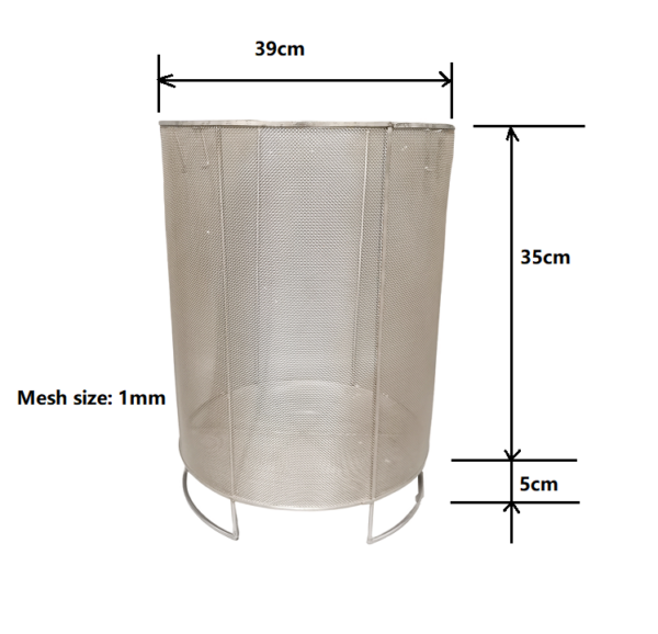 Stainless steel Mash Bucket for 65L Digiboil- Brew with the Digi Boiler(no boiler)