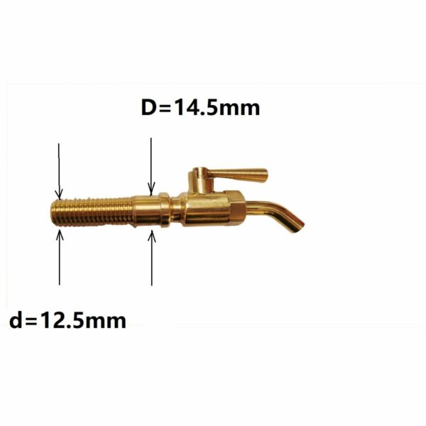 Brass tap for 5L/10L/20L Oak barrel - 14.5mm shank