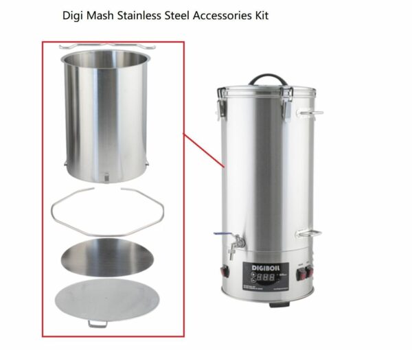 Digi Mash Stainless steel Upgrade kit - For 65L Digiboil boiler