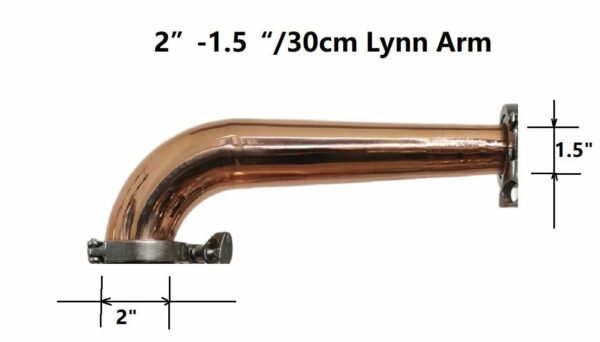 New 35L Copper Pot still with Alembic Dome and Lynn Arm Kit