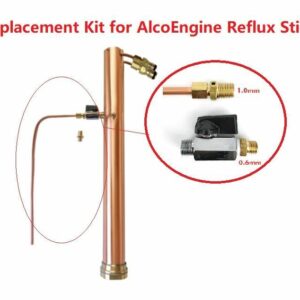 Replacement Valve/pipe Kit for AlcoEngine Reflux Still