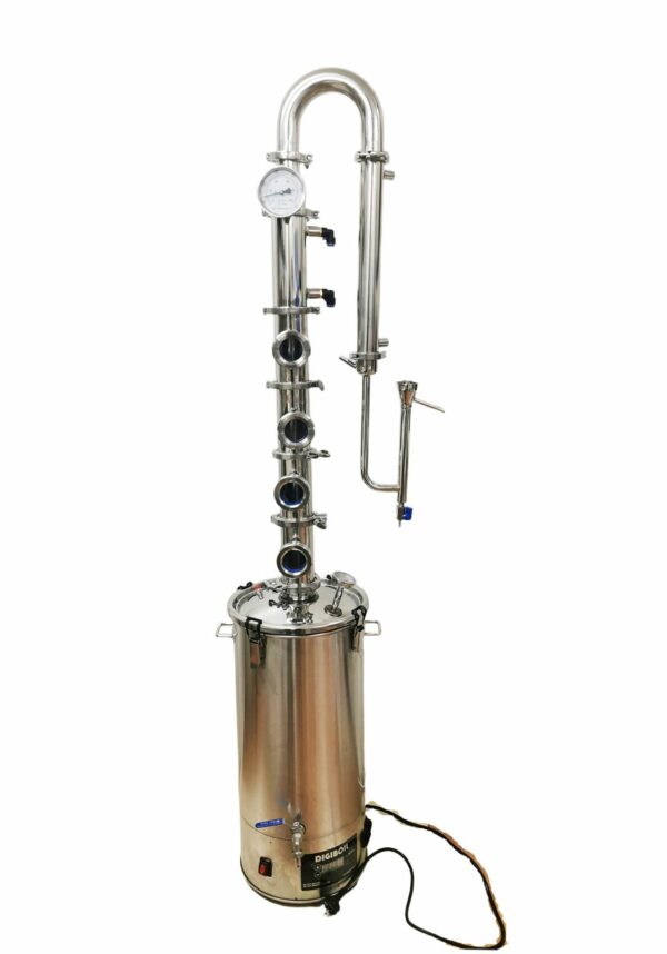 Stillmate SS 3" x 4 Plate Modular Spirits Still Column/Condensor