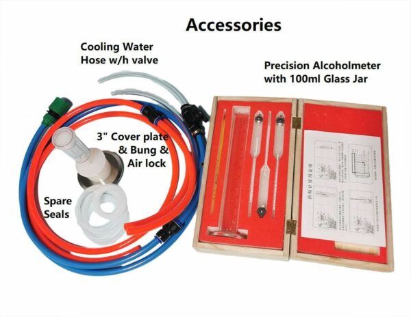 New Stillmate 240v/2400W/50L SS 3" x 4 Plate Modular Still Power Controlled