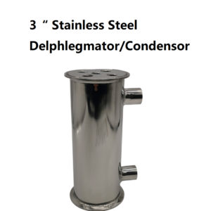 3" x 200mm Stainless Steel Condensor/Dephlegmator