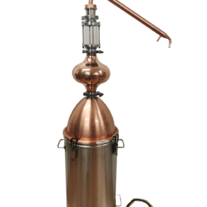 35L Alembic Copper Pot still With Onion V3510 - With sight glass