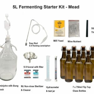 5L Brewing Fermenting Starter Kit - Mead