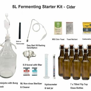 5L Brewing Fermenting Starter Kit - Cider