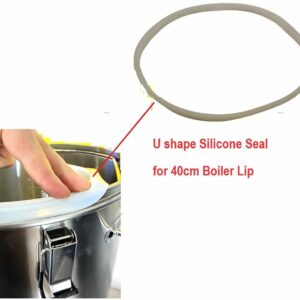 U Shape Silicone Seal for 40cm Boiler/ 65L Digiboil Boiler Lip