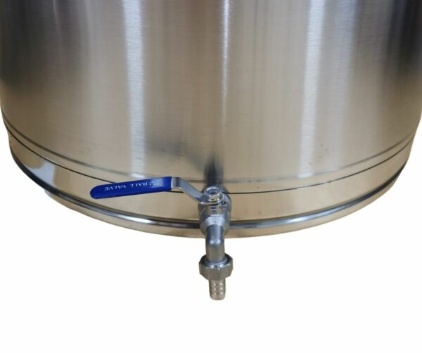 125L Full stainless steel Fermenter/Storage Tank with SS Dolly