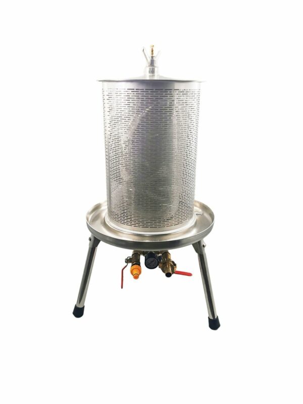 40L Stainless Steel Hydro-Press with Water Regulator