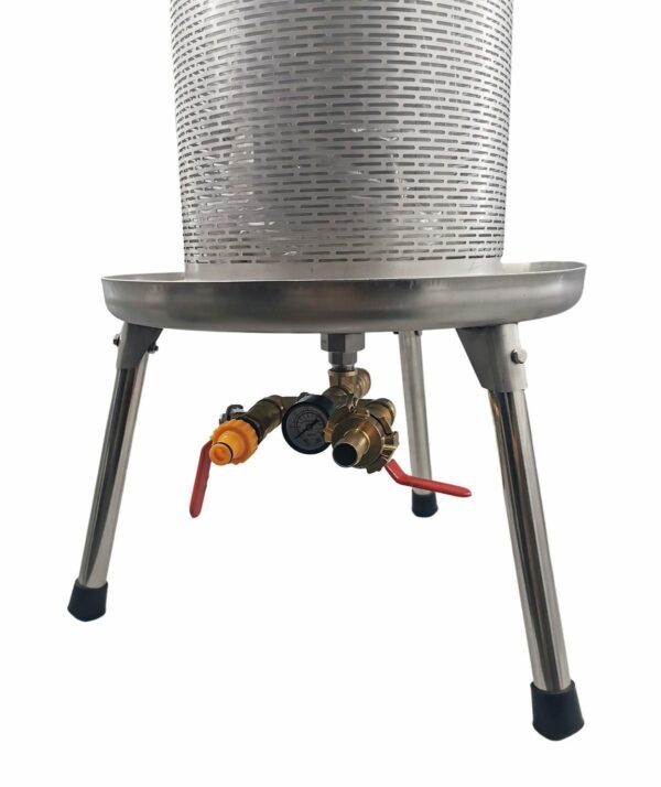 40L Stainless Steel Hydro-Press with Water Regulator