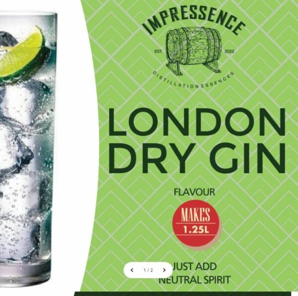 Impressence - London Dry Gin Spirit Flavouring