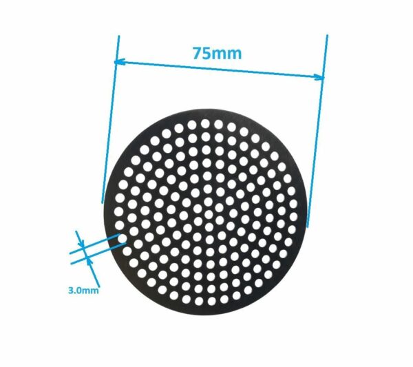 75mm Stainless Sieve plate for 3 Inch Tri-clover Fitting with seal kit