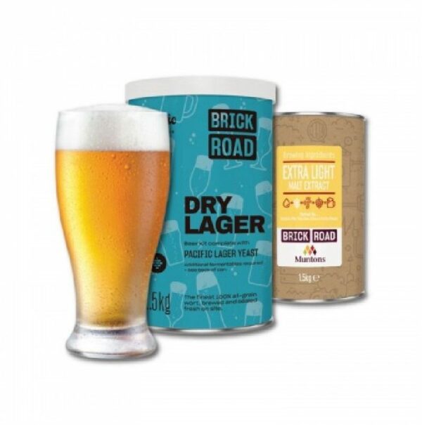 Brick Road Dry Lager 1.5Kg