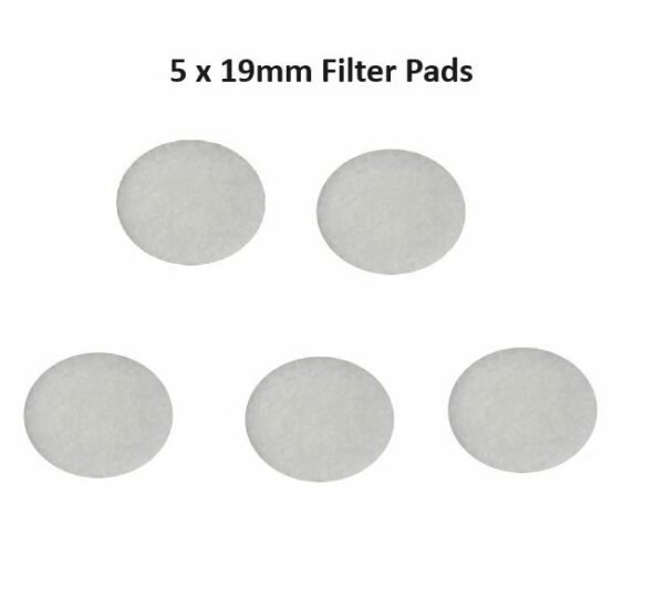 5 x 19mm PP Conton Filter pads for Carbon Filter