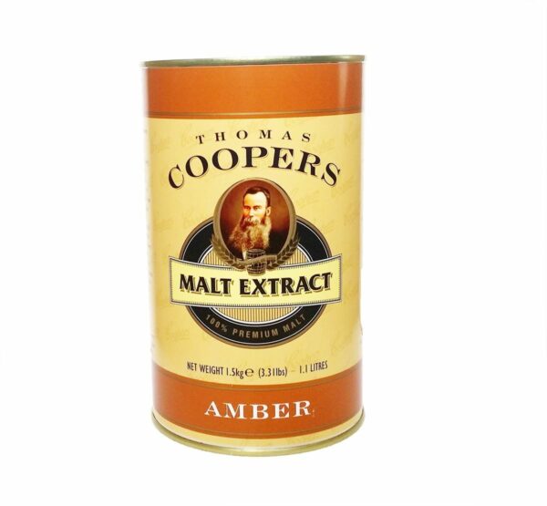 Coopers Amber Malt Extract 1.5kg Can