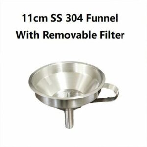 Stainless steel Funnel 13.cm with filter