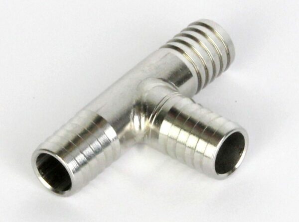 Stainless Tee - 13mm (1/2" Inch) Barb